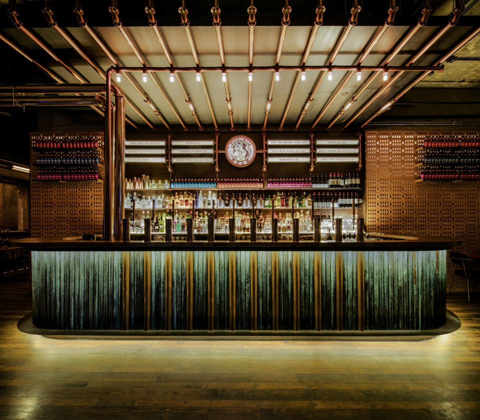 boxing cat brewery xintiandi flagship shanghai by dongqi design