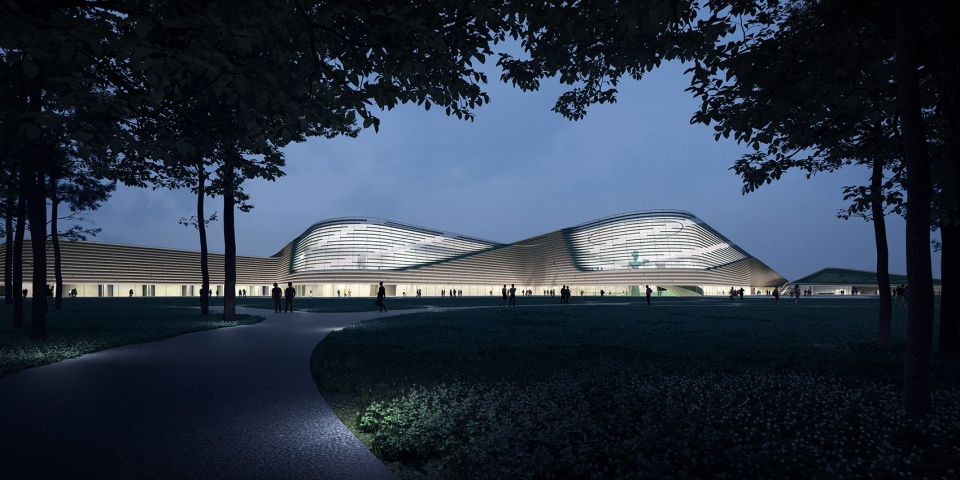 sanxingdui museum winning proposal china southwest architectural design and research institute corp