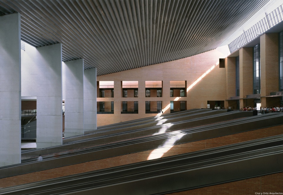 santa justa high speed central railway station by cruz y ortiz architects