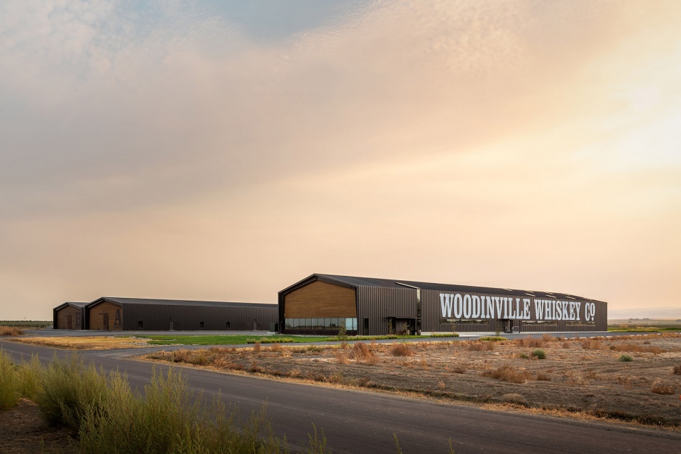 Woodinville Whiskey Processing and Barrel Aging Facility Graham Baba Architects