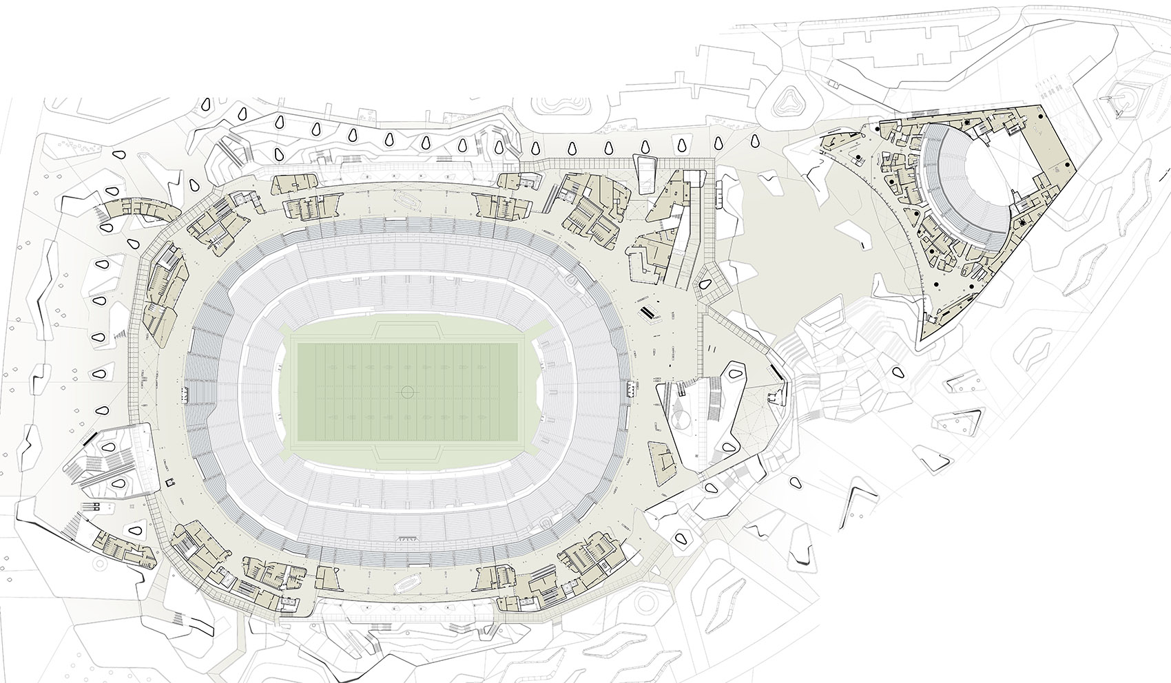 SoFi Stadium by HKS Architects 谷德设计网