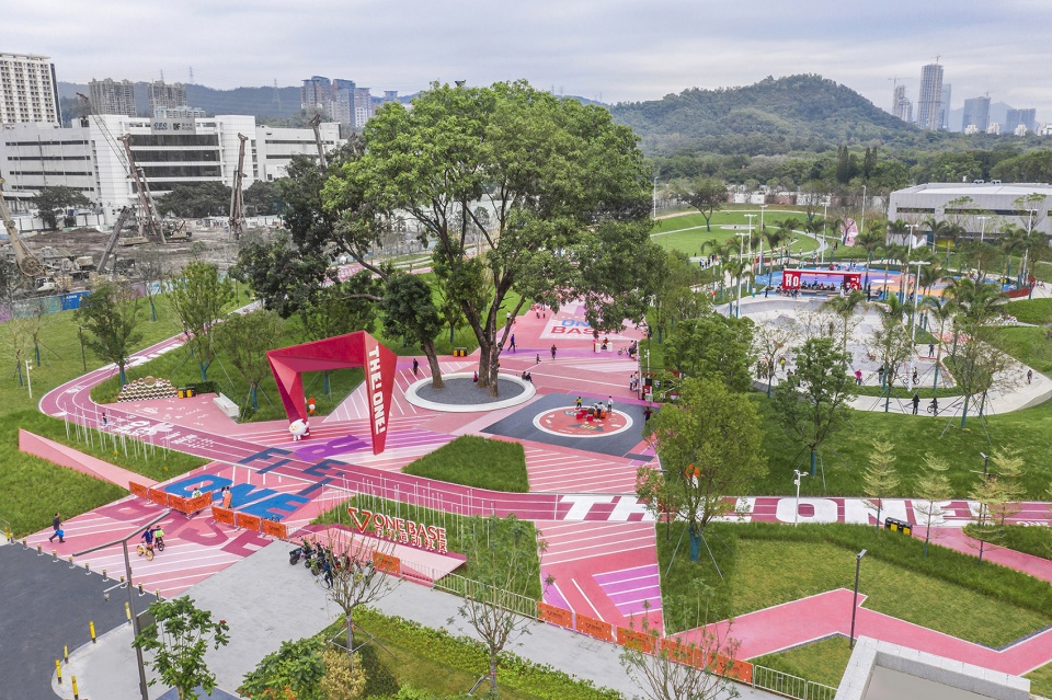 Wanchuanyunhui OneBase Vanke Sports Community Box Studio