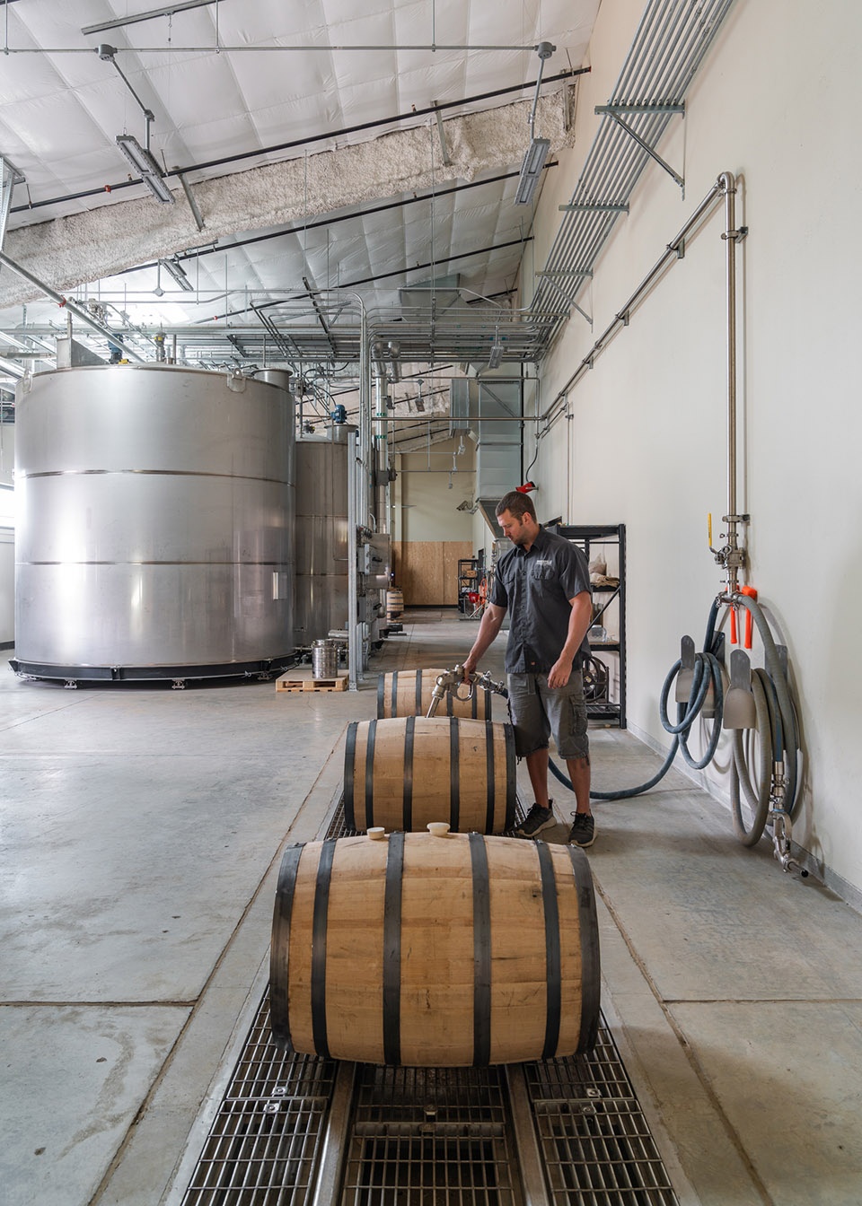 Woodinville Whiskey Processing and Barrel Aging Facility Graham Baba Architects