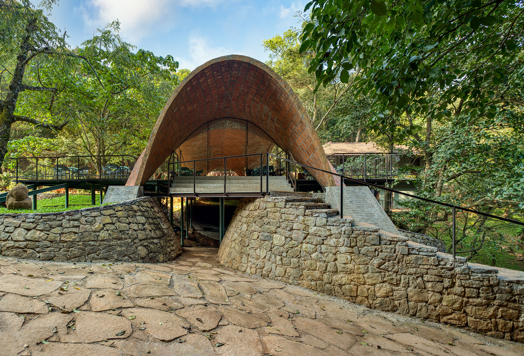 dining at devadhare india by play architecture