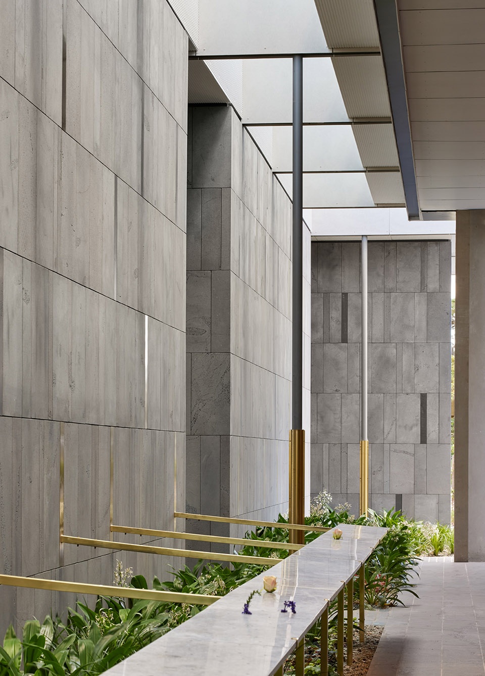 gallery of the saints mausoleum extension australia by bent architecture