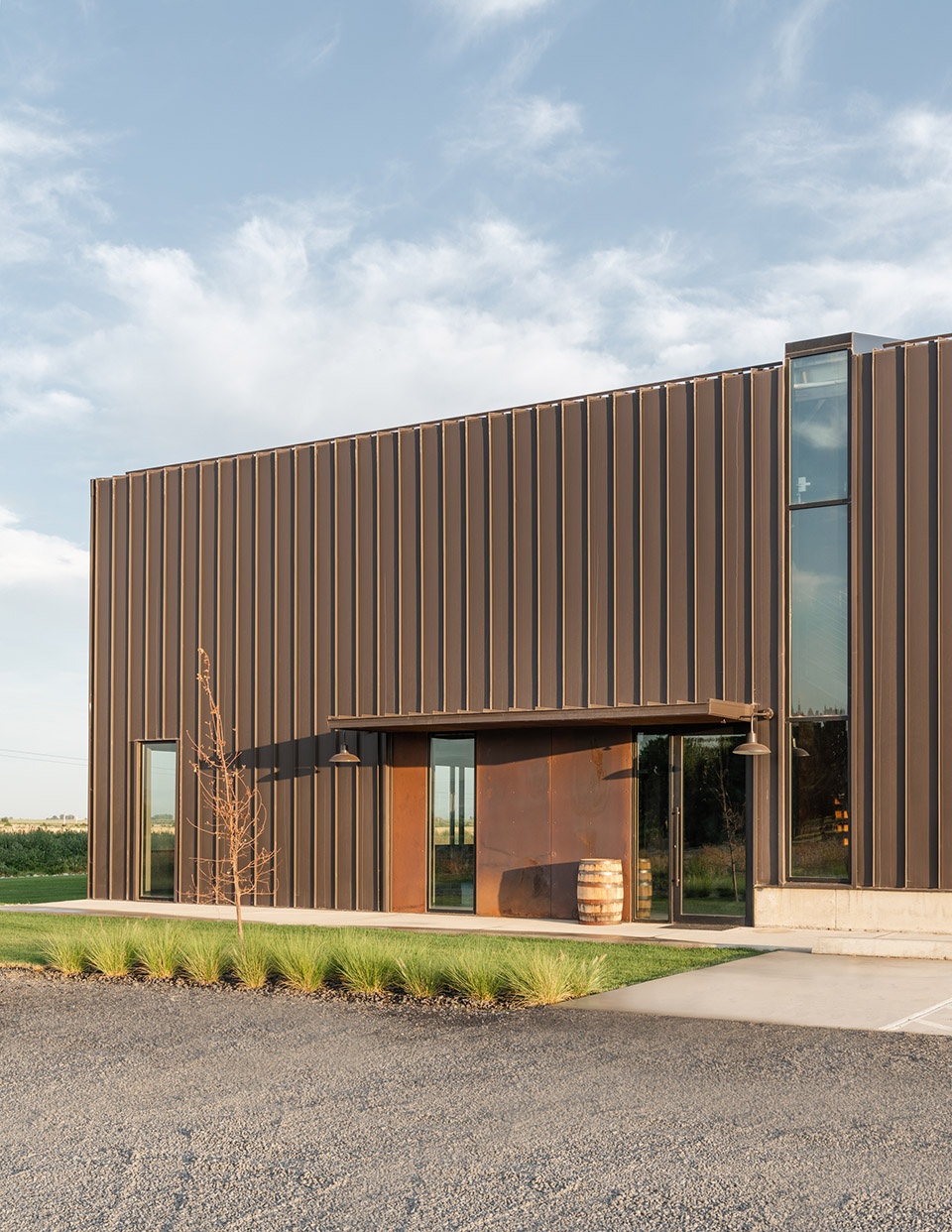 Woodinville Whiskey Processing and Barrel Aging Facility Graham Baba Architects
