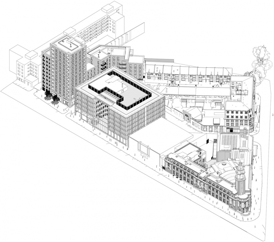 Lambeth Civic Quarter Cartwright Pickard 1