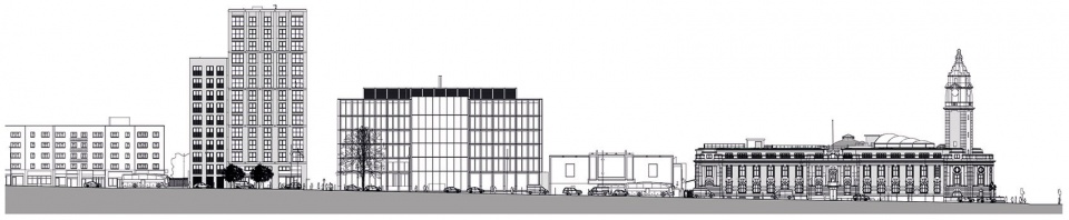 Lambeth Civic Quarter Cartwright Pickard 1