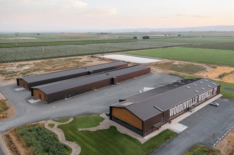 Woodinville Whiskey Processing and Barrel Aging Facility Graham Baba Architects
