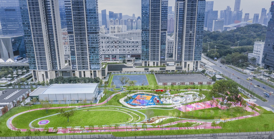 Wanchuanyunhui OneBase Vanke Sports Community Box Studio