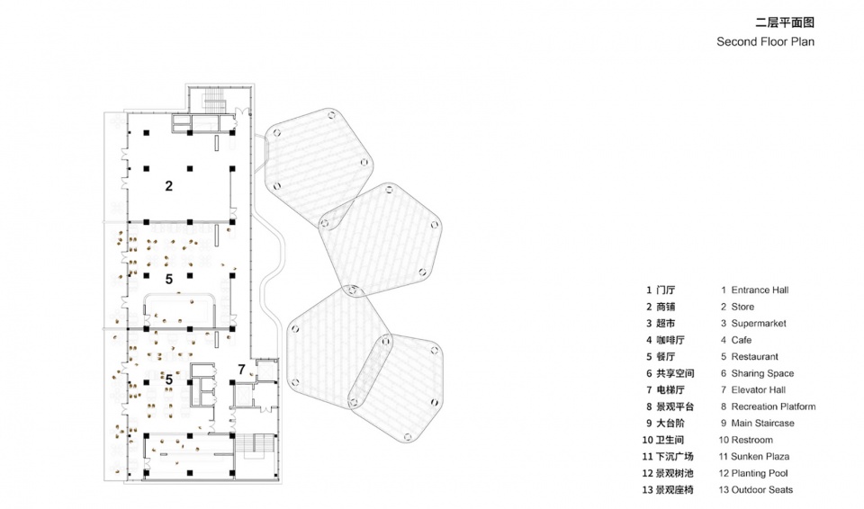 MAT Mobile Joy city 08 plan 2F 二层平面图 1500px