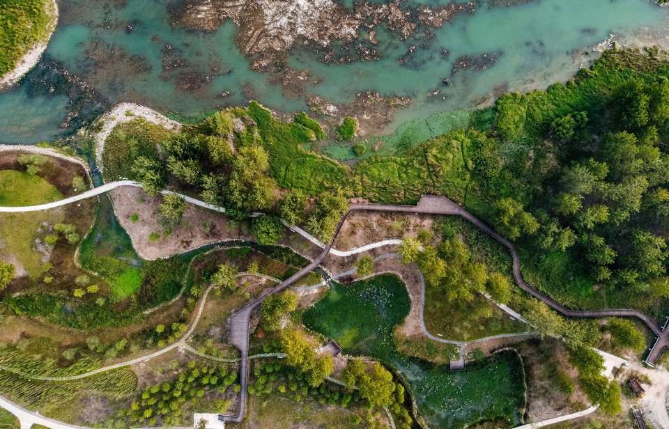 宜昌黄柏河湿地公园 / 杭州园林设计院股份有限公司