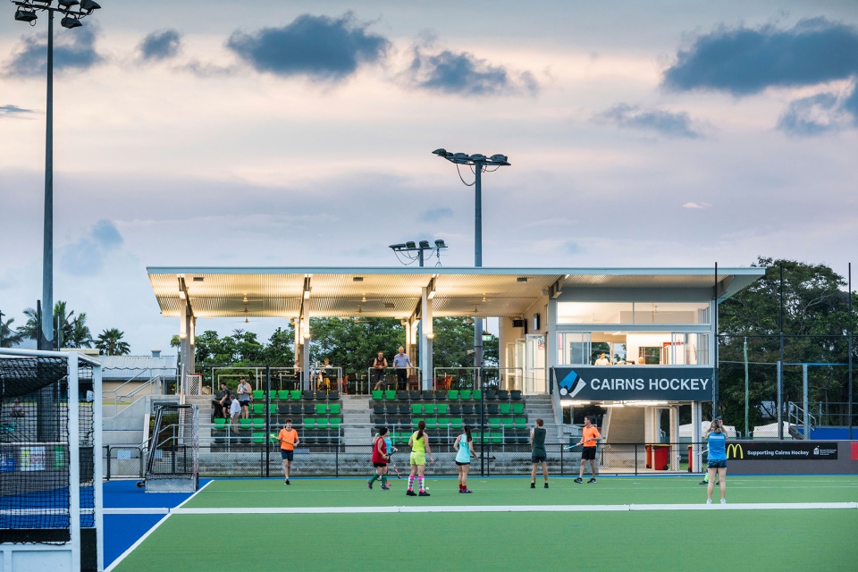 cairns hockey park by tpg architects