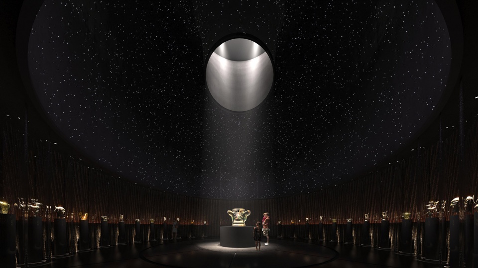 design proposal for sanxingdui museum of ancient shu relics by china architecture design and research group