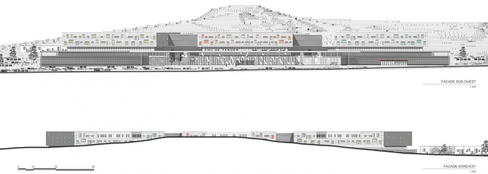 the university hospital center of tangier by architecturestudio