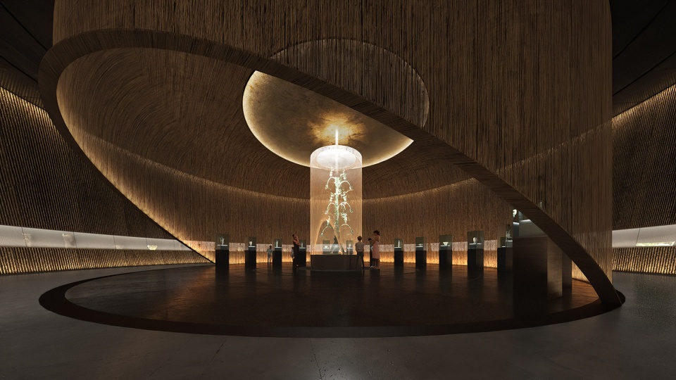 design proposal for sanxingdui museum of ancient shu relics by china architecture design and research group