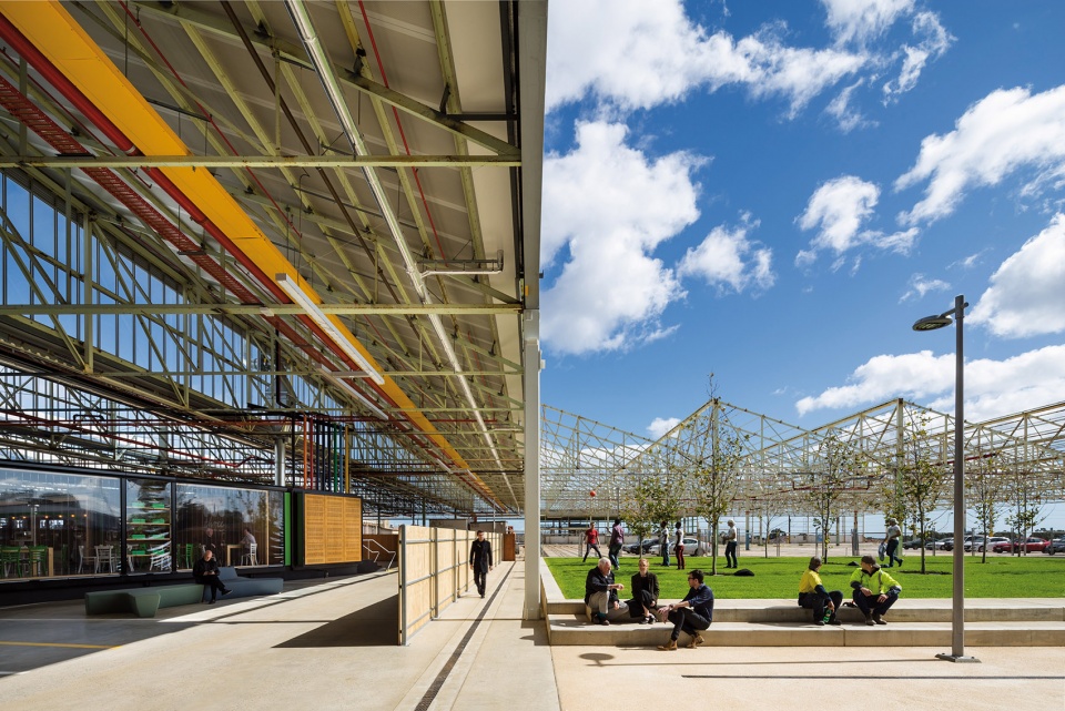 tonsley innovation district main assembly building pods by woods bagot 1