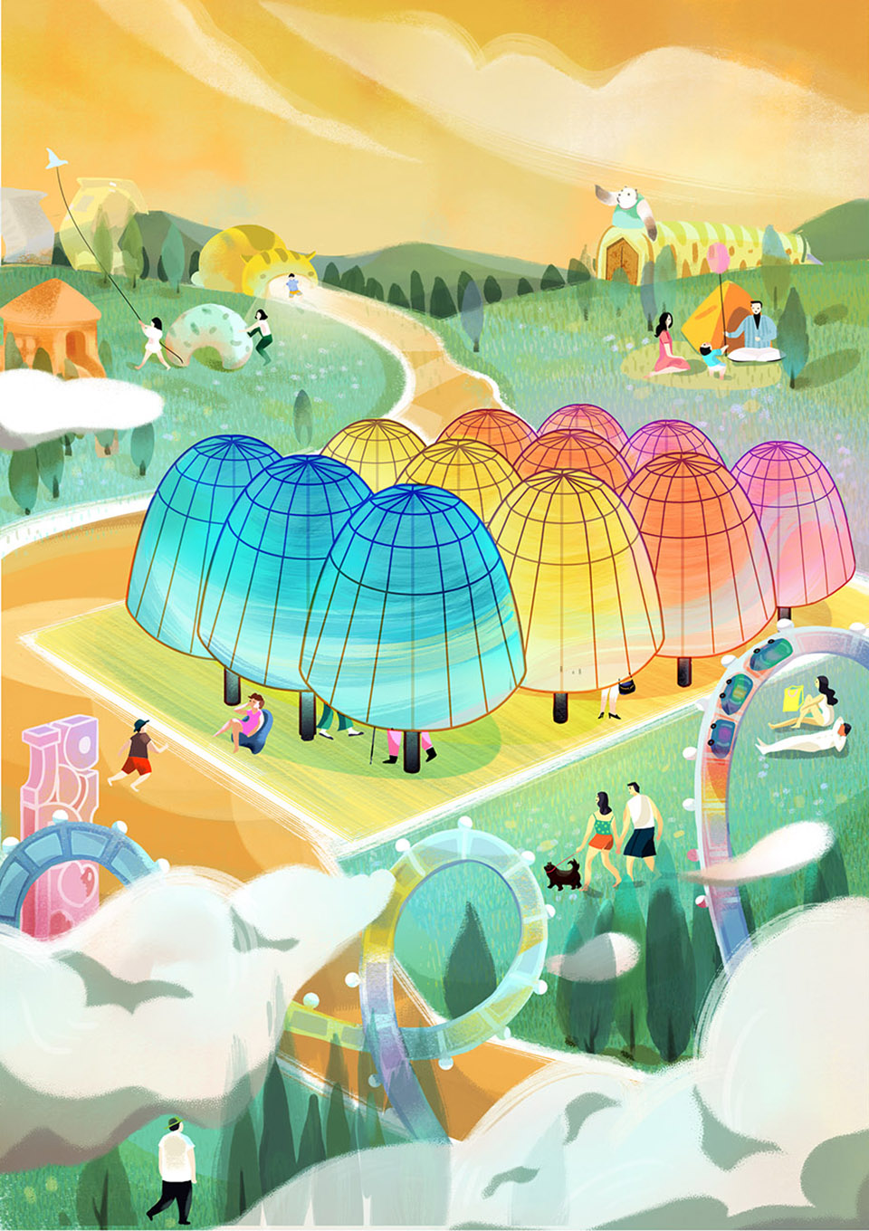 Dream Glow Pavilion China by Daxing Jizi Design 1