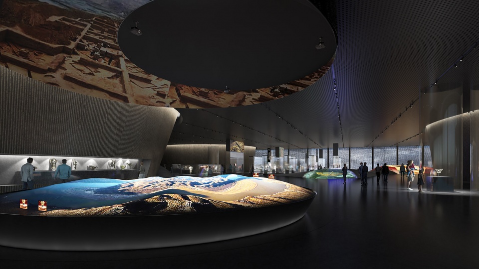 design proposal for sanxingdui museum of ancient shu relics by china architecture design and research group