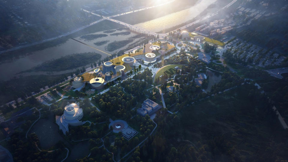 design proposal for sanxingdui museum of ancient shu relics by china architecture design and research group