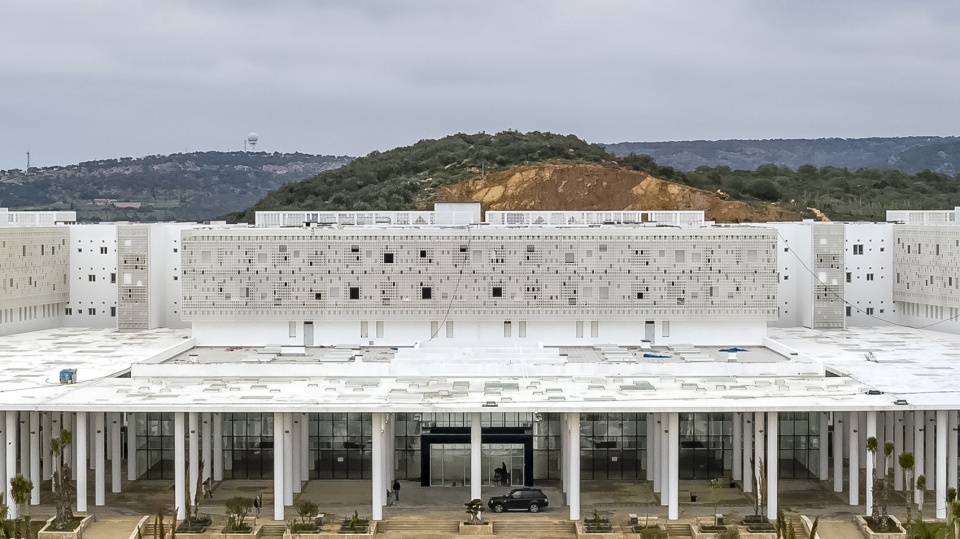 the university hospital center of tangier by architecturestudio