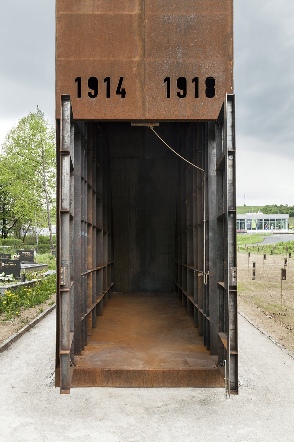 Reconstruction Of World War1 Military Cemetery by N A