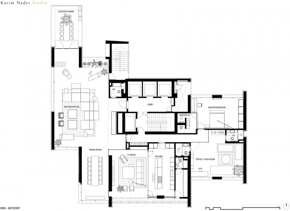 anthony apartment by karim nader studio