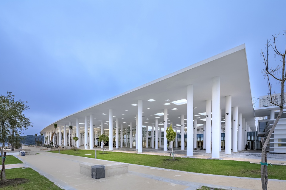 the university hospital center of tangier by architecturestudio