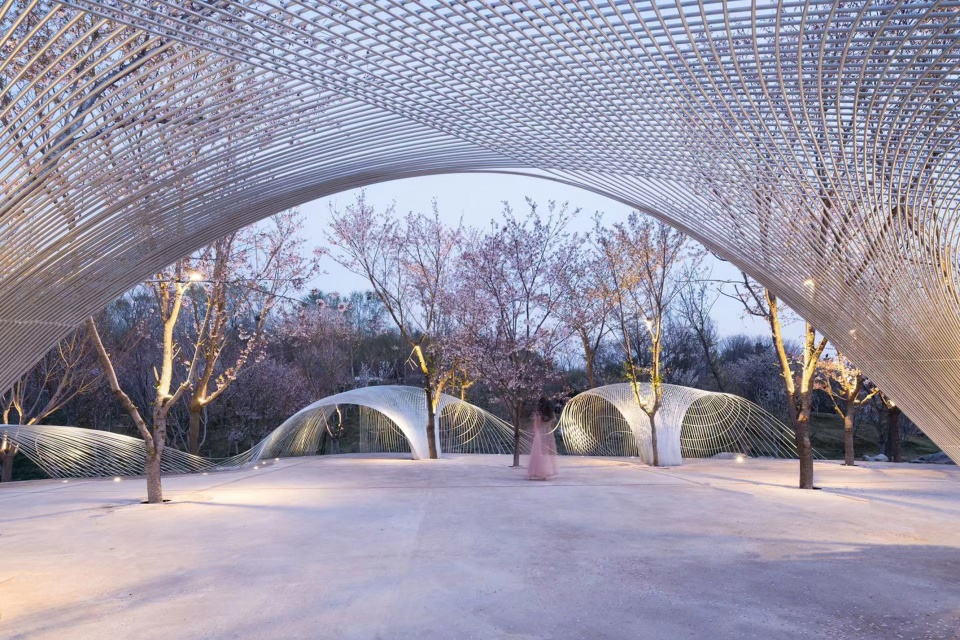 boundless theater of egret bay china by guanzhuscape