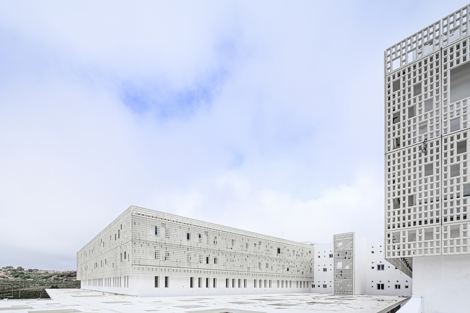 the university hospital center of tangier by architecturestudio