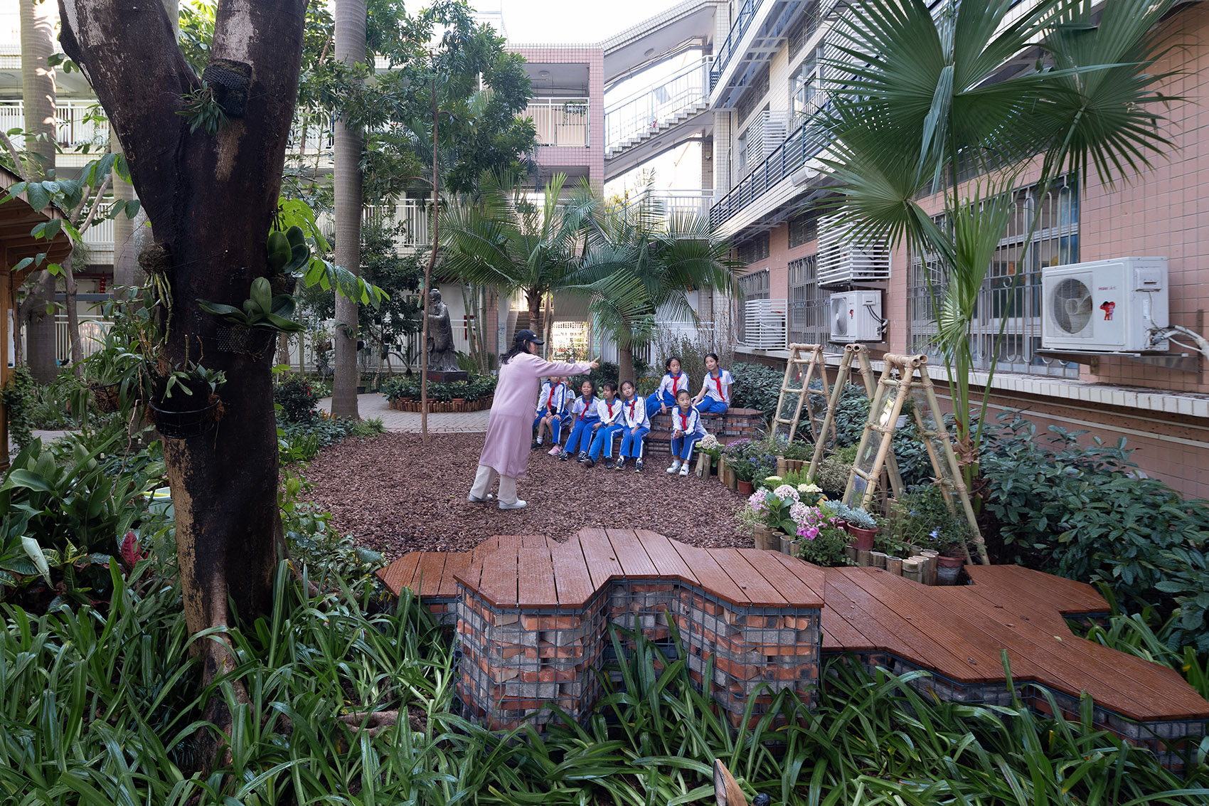 Future Garden Of Houhai Primary School China By GND Jiedi Landscape Future Garden Of Houhai Primary School China By GND Jiedi Landscape