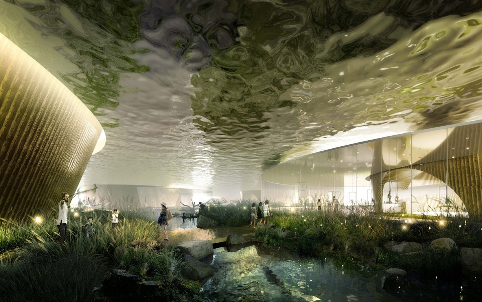 design proposal for sanxingdui museum of ancient shu relics by china architecture design and research group