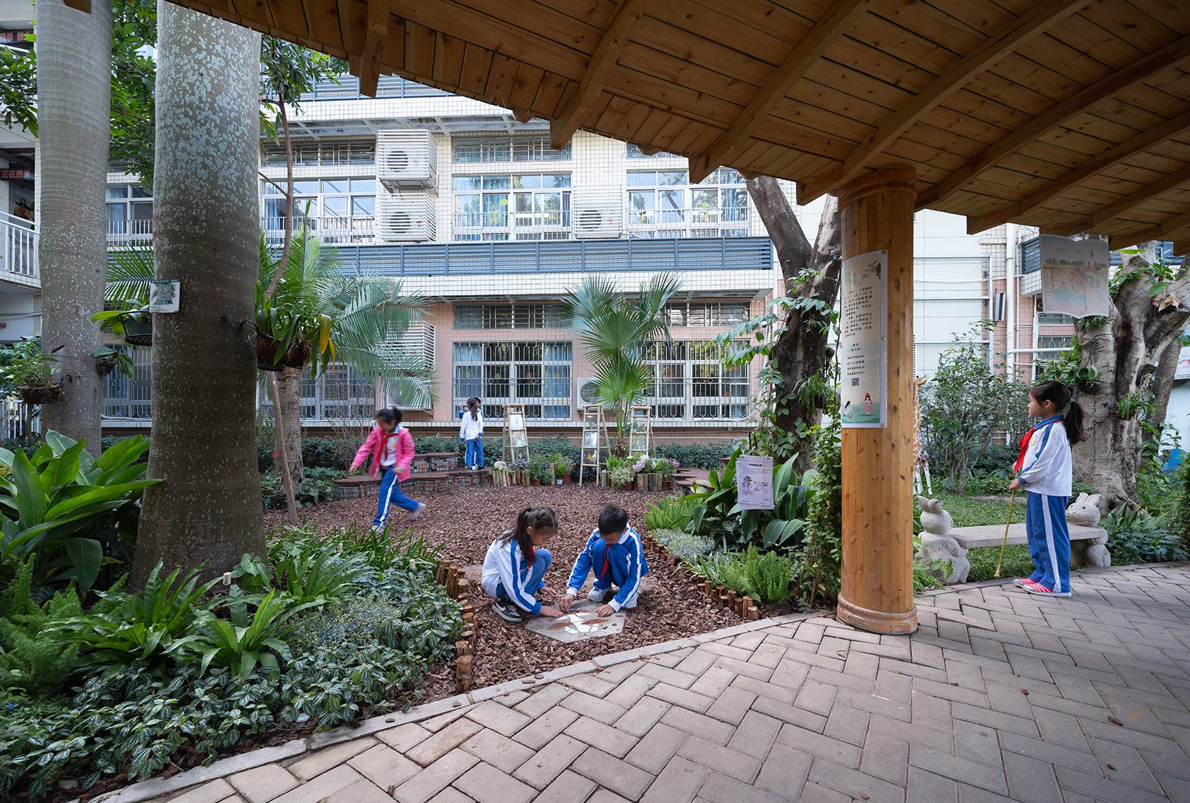 Future Garden Of Houhai Primary School China By GND Jiedi Landscape Future Garden Of Houhai Primary School China By GND Jiedi Landscape