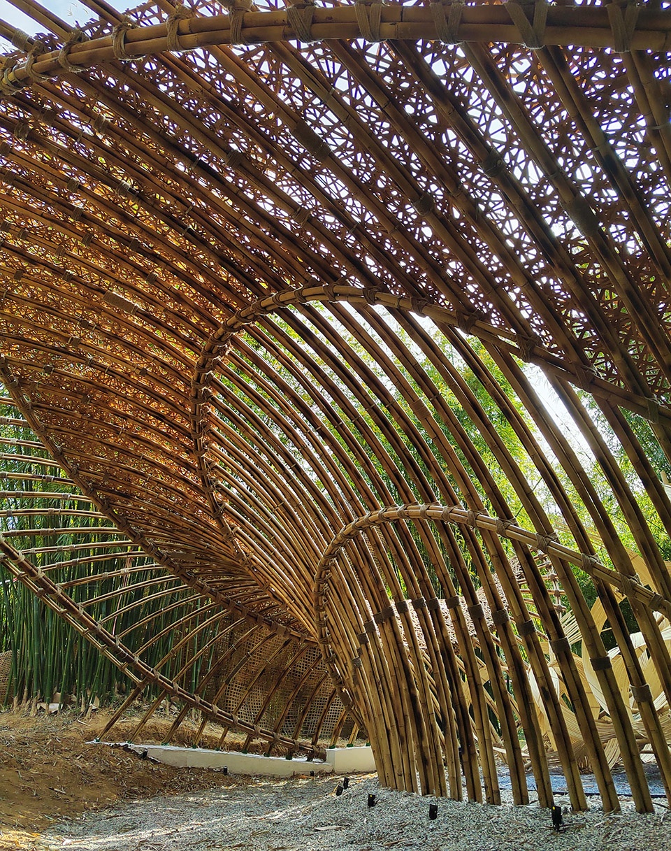 Surging Post station in the bamboo forest by Shenzhen Beryl Environmental Art Design Engineering Co Ltd