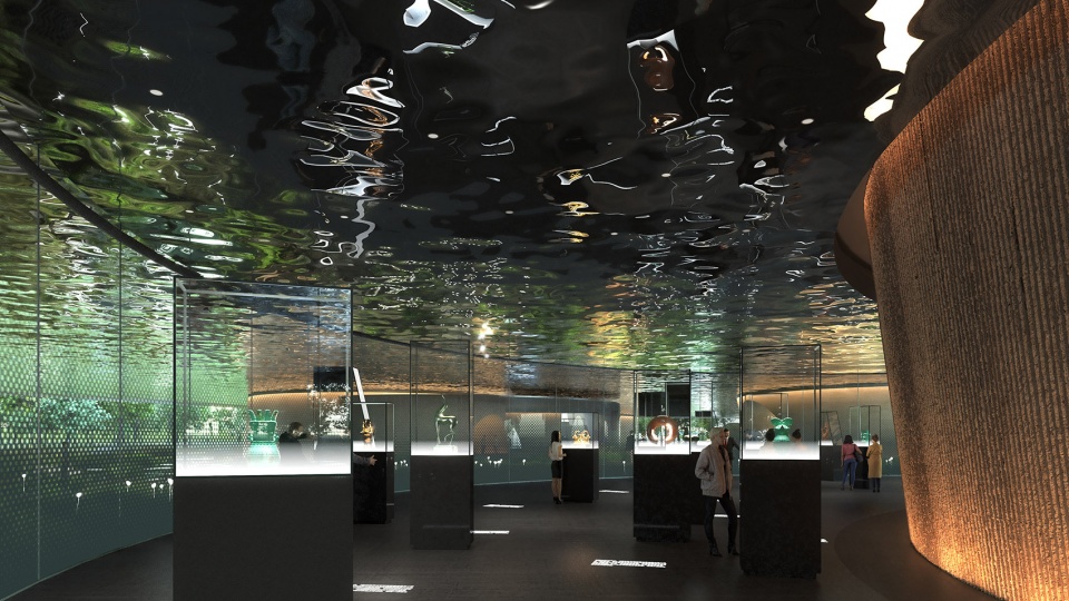 design proposal for sanxingdui museum of ancient shu relics by china architecture design and research group