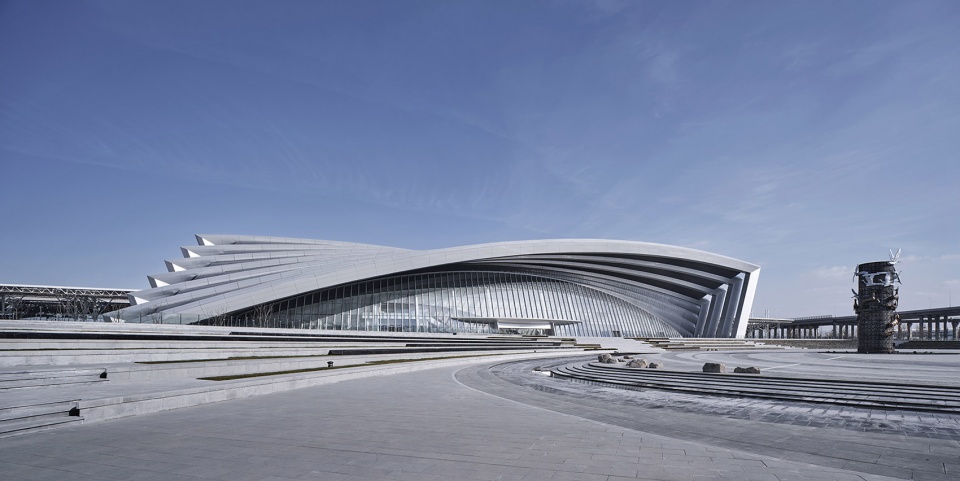 yancheng yellow sea wetland museum china by dushe architectural design