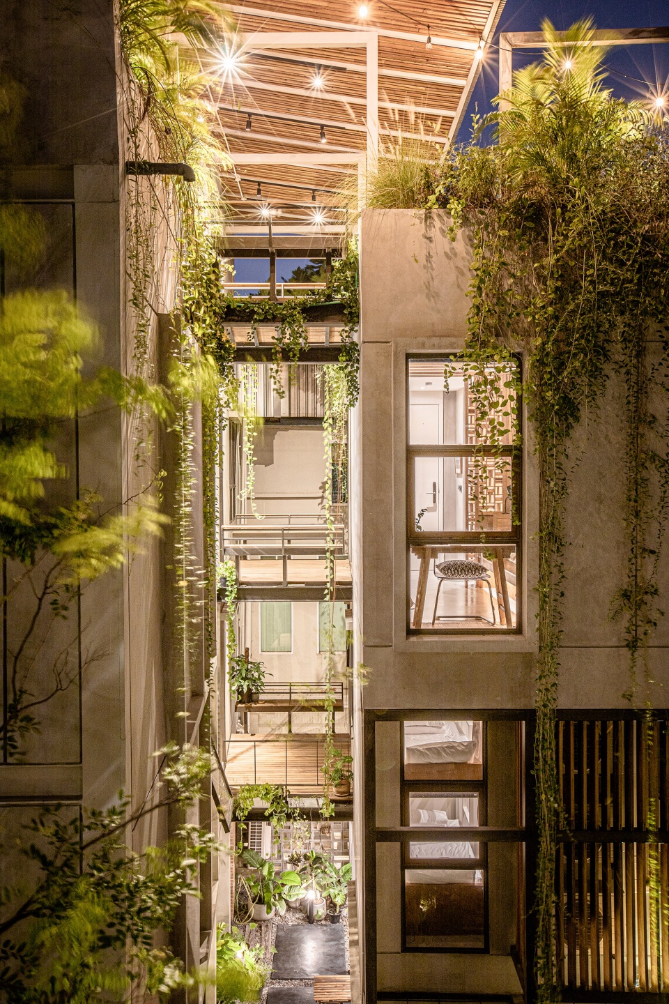 tamni hostel by po d architects