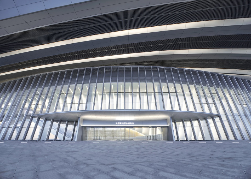 yancheng yellow sea wetland museum china by dushe architectural design