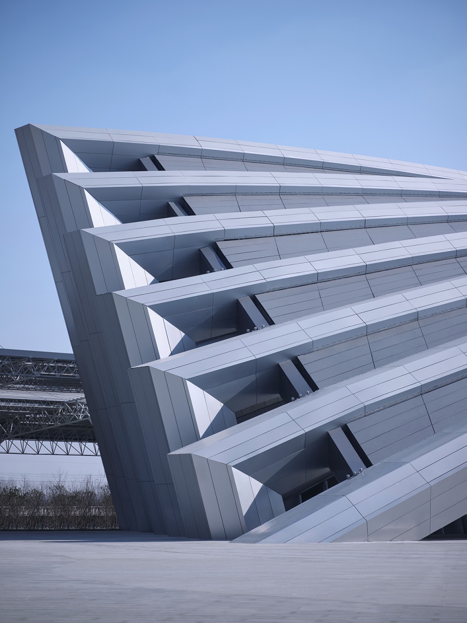 yancheng yellow sea wetland museum china by dushe architectural design