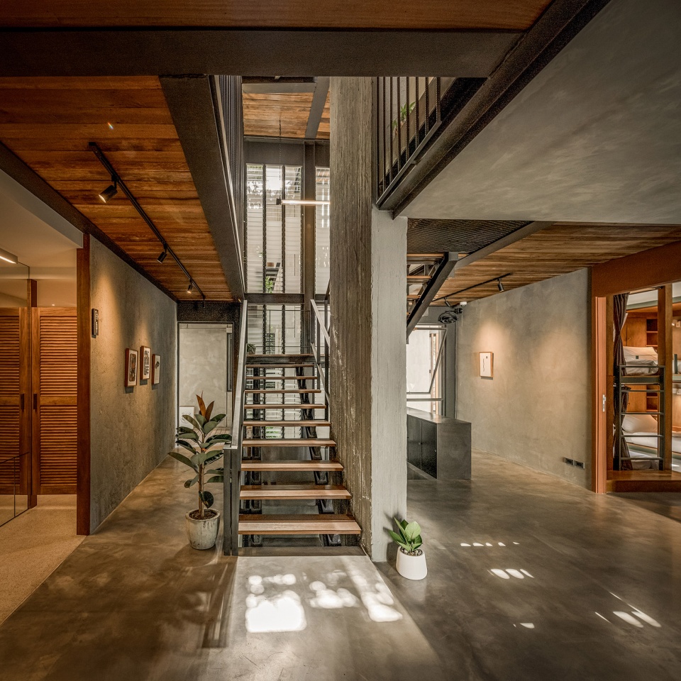 tamni hostel by po d architects