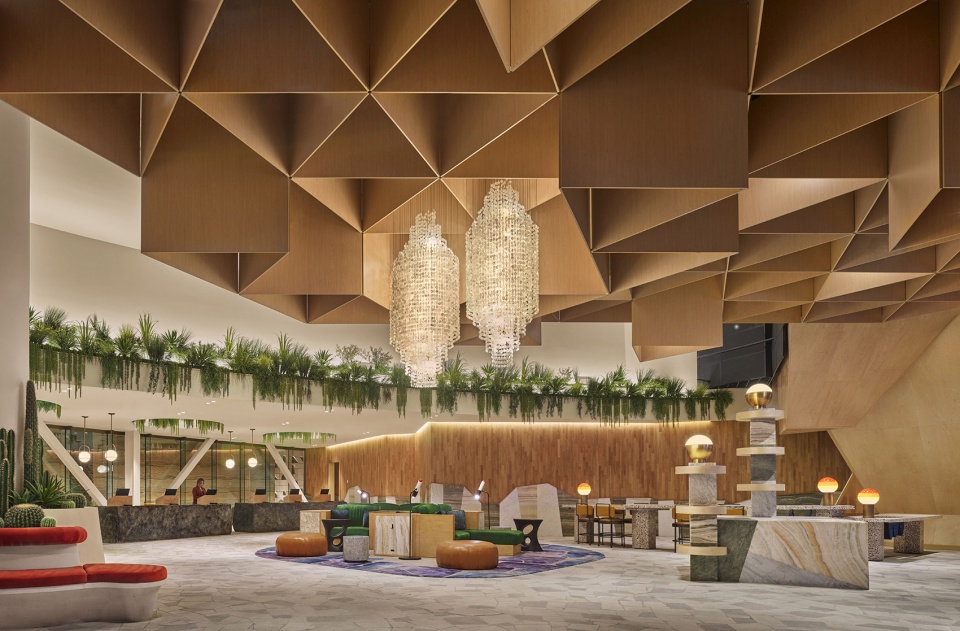 Virgin Hotel Las Vegas Rockwell Group
