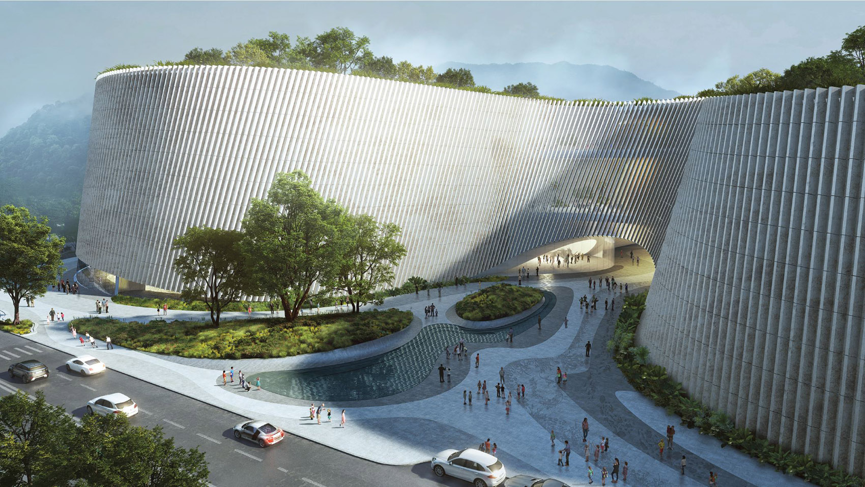 The Landscape Scheme Of Shenzhen Natural History Museum, China By B+H ...