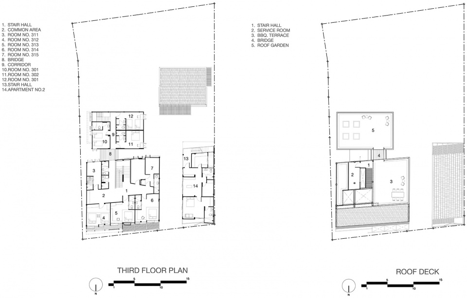 tamni hostel by po d architects
