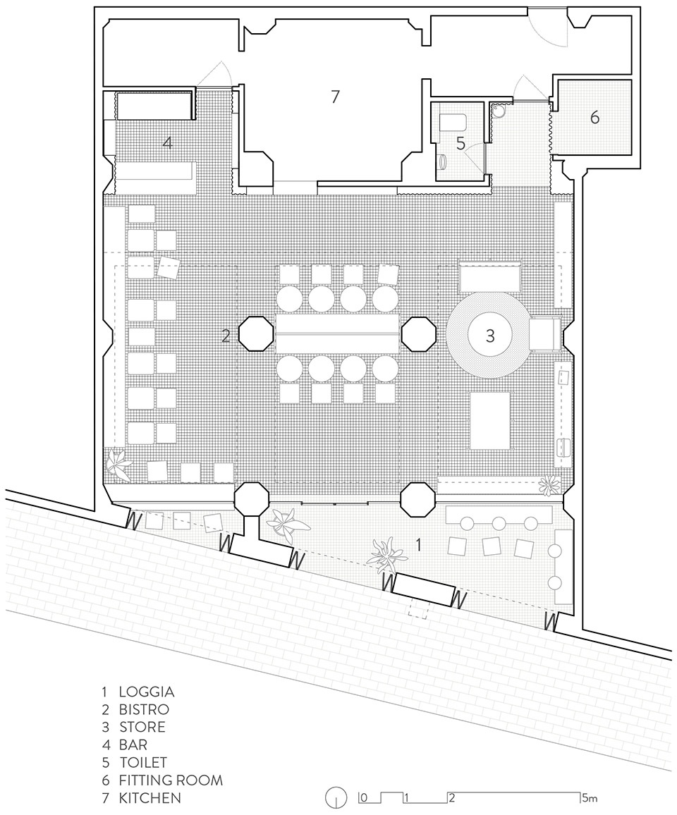 Cometa Italian Bistro Concept Store MASS