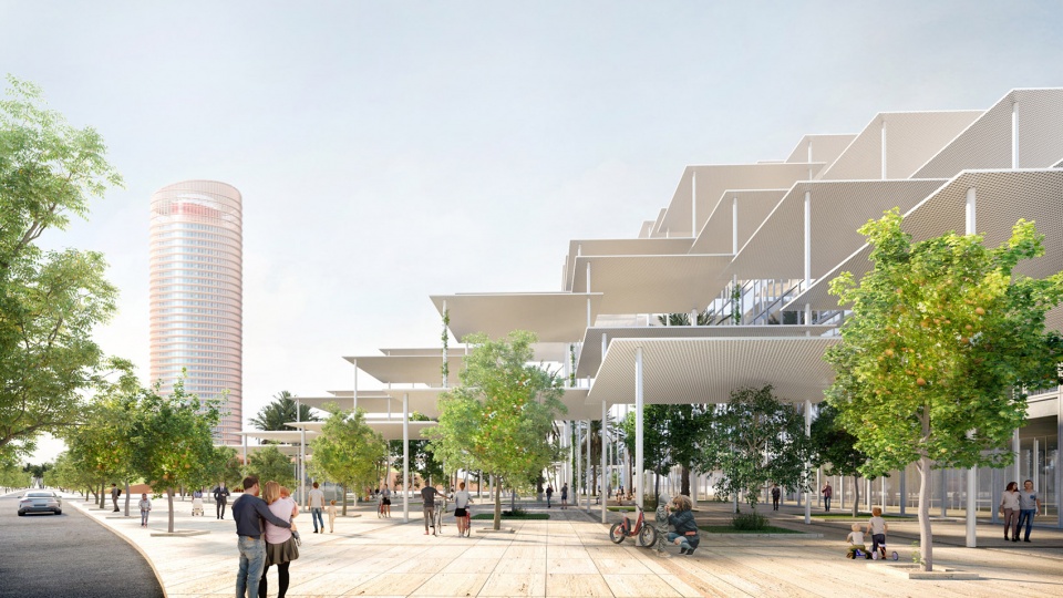 bigs solar cupola wins design competiton for new european commission research center in seville
