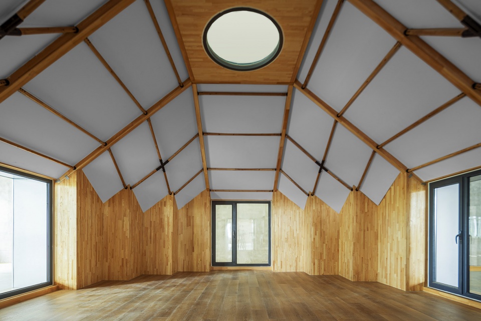 des ger geometric mongolian yurt by ger atelier 1