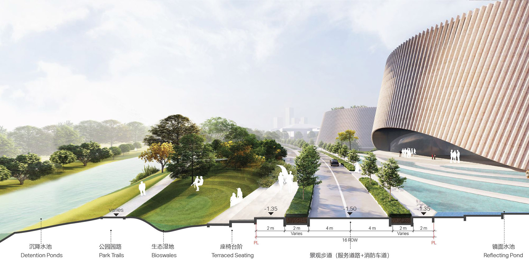 The Landscape Scheme Of Shenzhen Natural History Museum, China By B+H ...