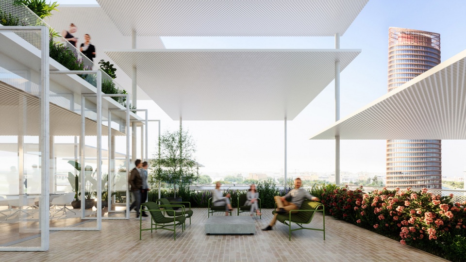 bigs solar cupola wins design competiton for new european commission research center in seville