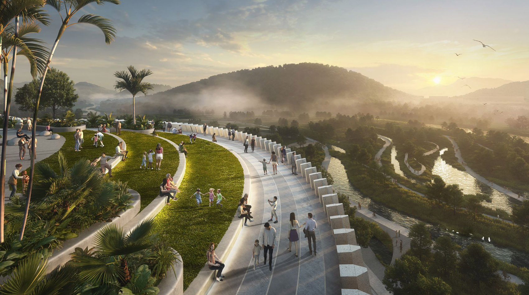 The Landscape Scheme Of Shenzhen Natural History Museum, China By B+H ...