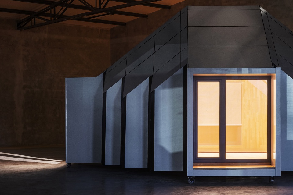 des ger geometric mongolian yurt by ger atelier